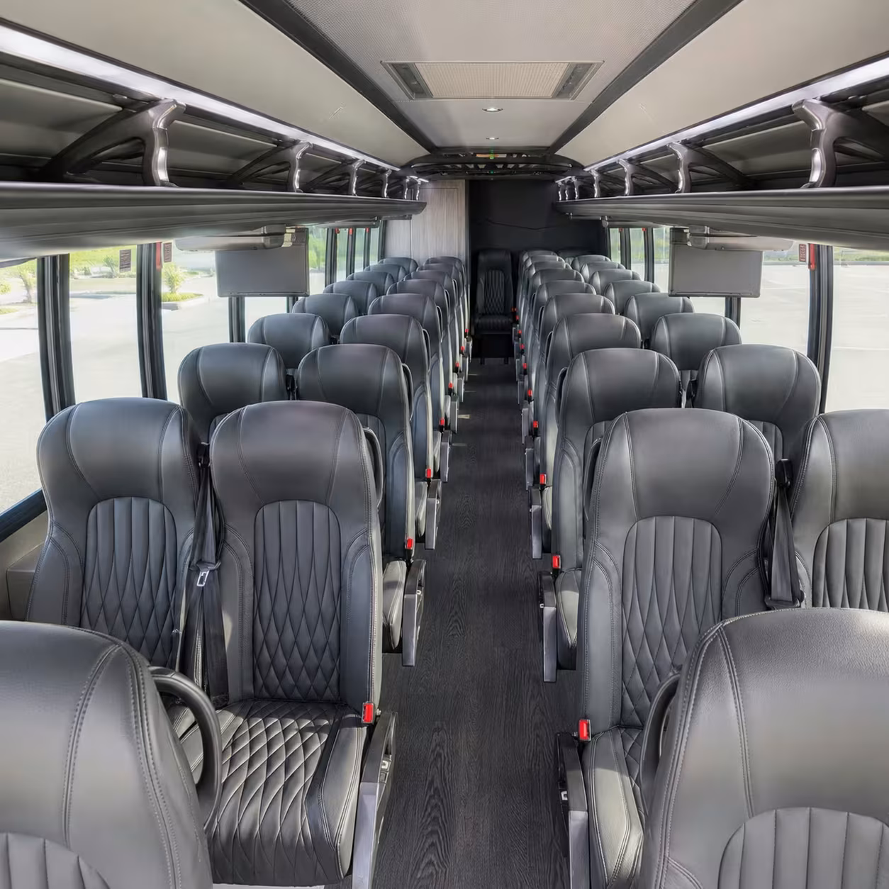 30 passenger minibus inside