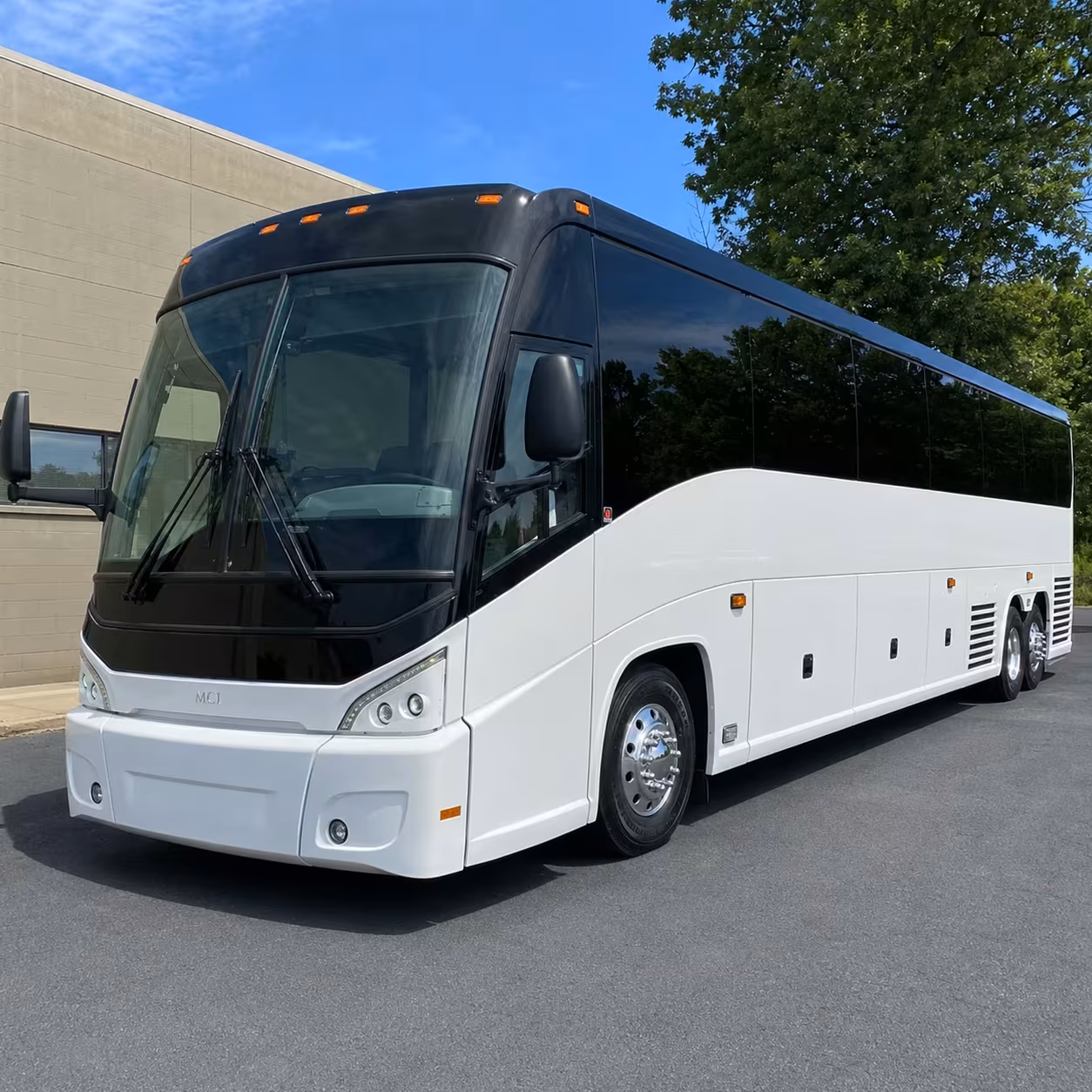 56 passenger charter bus