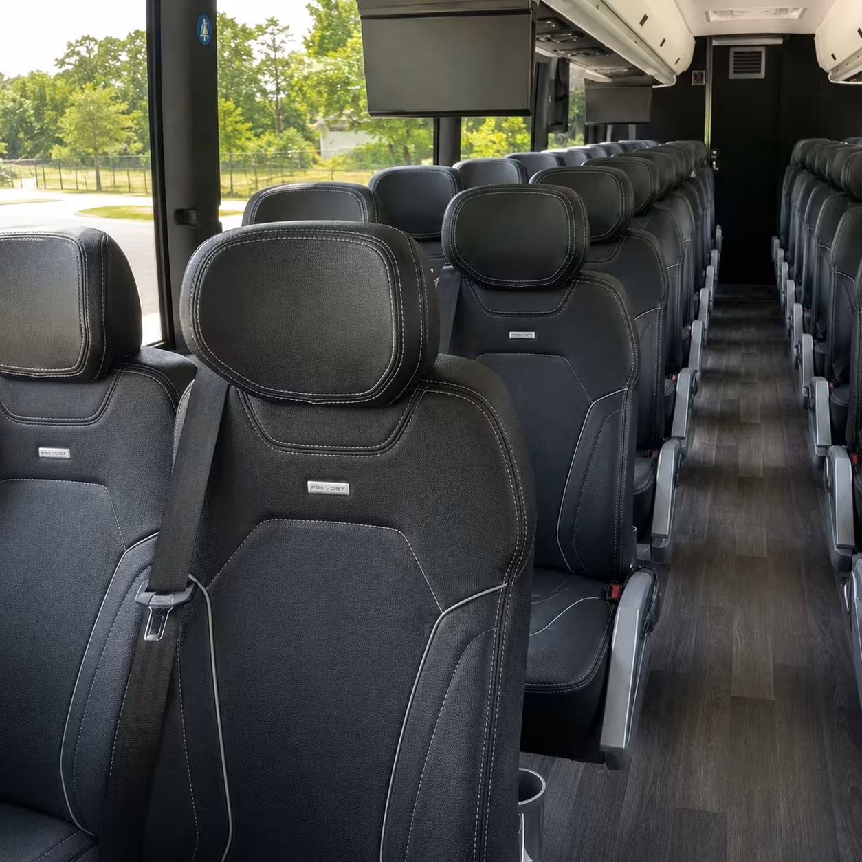 ontario charter bus interior gallery